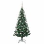 Árbol de Navidad Artificial Preiluminado Verde 150 cm en Decoración Festiva y Estacional | Comprar online en Foru.es