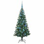 Árbol de Navidad Artificial Preiluminado Verde 150 cm en Decoración Festiva y Estacional | Comprar online en Foru.es
