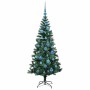 Árbol de Navidad Artificial Preiluminado Verde 150 cm en Decoración Festiva y Estacional | Comprar online en Foru.es