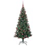 Árbol de Navidad Artificial Preiluminado Verde 180 cm en Decoración Festiva y Estacional | Comprar online en Foru.es