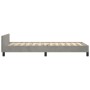 Estructura de cama con cabecero terciopelo gris claro 90x200 cm de vidaXL, Camas y somieres - Ref: Foro24-3125916, Precio: 15...