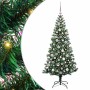 Árbol de Navidad Artificial Preiluminado Verde 180 cm en Decoración Festiva y Estacional | Comprar online en Foru.es