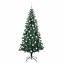 Árbol de Navidad Artificial Preiluminado Verde 180 cm en Decoración Festiva y Estacional | Comprar online en Foru.es