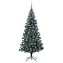 Árbol de Navidad Artificial Preiluminado Verde 180 cm en Decoración Festiva y Estacional | Comprar online en Foru.es
