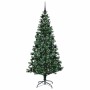 Árbol de Navidad Artificial Preiluminado Verde 210 cm en Decoración Festiva y Estacional | Comprar online en Foru.es