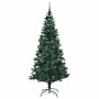 Árbol de Navidad Artificial Preiluminado Verde 210 cm en Decoración Festiva y Estacional | Comprar online en Foru.es