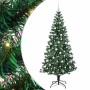 Árbol de Navidad Artificial Preiluminado Verde 210 cm en Decoración Festiva y Estacional | Comprar online en Foru.es