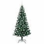 Árbol de Navidad Artificial Preiluminado Verde 210 cm en Decoración Festiva y Estacional | Comprar online en Foru.es