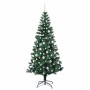 Árbol de Navidad Artificial Preiluminado Verde 210 cm en Decoración Festiva y Estacional | Comprar online en Foru.es