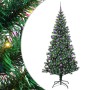 Árbol de Navidad Artificial Preiluminado Verde 210 cm en Decoración Festiva y Estacional | Comprar online en Foru.es