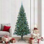 Árbol de Navidad Artificial Preiluminado Verde 210 cm en Decoración Festiva y Estacional | Comprar online en Foru.es