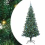 Árbol de Navidad Artificial Preiluminado Verde 210 cm en Decoración Festiva y Estacional | Comprar online en Foru.es