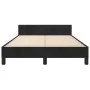 Bed frame with black velvet headboard 120x200 cm by vidaXL, Beds and slatted bases - Ref: Foro24-3125869, Price: 163,54 €, Di...