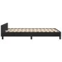 Bed frame with black velvet headboard 120x200 cm by vidaXL, Beds and slatted bases - Ref: Foro24-3125869, Price: 163,54 €, Di...