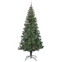 Árbol de Navidad Artificial Preiluminado Verde 240 cm en Decoración Festiva y Estacional | Comprar online en Foru.es
