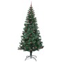 Árbol de Navidad Artificial Preiluminado Verde 240 cm en Decoración Festiva y Estacional | Comprar online en Foru.es