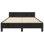 Estructura de cama con cabecero de terciopelo negro 120x200 cm de vidaXL, Camas y somieres - Ref: Foro24-3125625, Precio: 175...