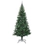 Árbol de Navidad Artificial Preiluminado Verde 240 cm en Decoración Festiva y Estacional | Comprar online en Foru.es