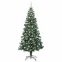 Árbol de Navidad Artificial Preiluminado Verde 240 cm en Decoración Festiva y Estacional | Comprar online en Foru.es