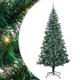 Árbol de Navidad Artificial Preiluminado Verde 240 cm en Decoración Festiva y Estacional | Comprar online en Foru.es