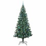 Árbol de Navidad Artificial Preiluminado Verde 240 cm en Decoración Festiva y Estacional | Comprar online en Foru.es