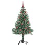 Árbol de Navidad Artificial Nevado con Luz LED Verde y 150 cm en Decoración Festiva y Estacional | Comprar online en Foru.es