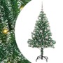 Árbol de Navidad Artificial Nevado con Luz LED Verde y 150 cm en Decoración Festiva y Estacional | Comprar online en Foru.es