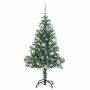 Árbol de Navidad Artificial Nevado con Luz LED Verde y 150 cm en Decoración Festiva y Estacional | Comprar online en Foru.es