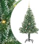 Árbol de Navidad Artificial Nevado con Luz LED Verde y 150 cm en Decoración Festiva y Estacional | Comprar online en Foru.es