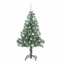 Árbol de Navidad Artificial Nevado con Luz LED Verde y 150 cm en Decoración Festiva y Estacional | Comprar online en Foru.es