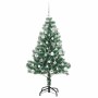 Árbol de Navidad Artificial Nevado con Luz LED Verde y 150 cm en Decoración Festiva y Estacional | Comprar online en Foru.es