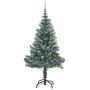 Árbol de Navidad Artificial Nevado con Luz LED Verde y 150 cm en Decoración Festiva y Estacional | Comprar online en Foru.es