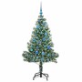 Árbol de Navidad Artificial Nevado con Luz LED Verde y 150 cm en Decoración Festiva y Estacional | Comprar online en Foru.es