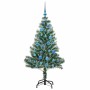 Árbol de Navidad Artificial Nevado con Luz LED Verde y 150 cm en Decoración Festiva y Estacional | Comprar online en Foru.es