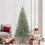 Árbol de Navidad Artificial Nevado con Luz LED Verde y 210 cm en Decoración Festiva y Estacional | Comprar online en Foru.es