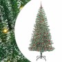 Árbol de Navidad Artificial Nevado con Luz LED Verde y 210 cm en Decoración Festiva y Estacional | Comprar online en Foru.es
