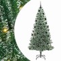 Árbol de Navidad Artificial Nevado con Luz LED Verde y 210 cm en Decoración Festiva y Estacional | Comprar online en Foru.es