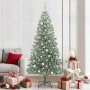 Árbol de Navidad Artificial Nevado con Luz LED Verde y 210 cm en Decoración Festiva y Estacional | Comprar online en Foru.es