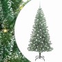 Árbol de Navidad Artificial Nevado con Luz LED Verde y 210 cm en Decoración Festiva y Estacional | Comprar online en Foru.es