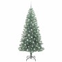 Árbol de Navidad Artificial Nevado con Luz LED Verde y 210 cm en Decoración Festiva y Estacional | Comprar online en Foru.es