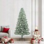 Árbol de Navidad Artificial Nevado con Luz LED Verde y 210 cm en Decoración Festiva y Estacional | Comprar online en Foru.es