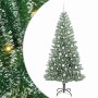 Árbol de Navidad Artificial Nevado con Luz LED Verde y 210 cm en Decoración Festiva y Estacional | Comprar online en Foru.es