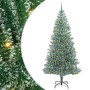Árbol de Navidad Artificial Nevado con Luz LED Verde y 210 cm en Decoración Festiva y Estacional | Comprar online en Foru.es