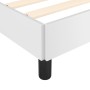 Estructura de cama cabecero cuero sintético blanco 120x200 cm de vidaXL, Camas y somieres - Ref: Foro24-3125440, Precio: 159,...