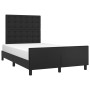 Estructura de cama con cabecero cuero sintético negro 120x200cm de vidaXL, Camas y somieres - Ref: Foro24-3125561, Precio: 17...