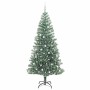 Árbol de Navidad Artificial Nevado con Luz LED Verde y 240 cm en Decoración Festiva y Estacional | Comprar online en Foru.es