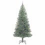 Árbol de Navidad Artificial Nevado con Luz LED Verde y 240 cm en Decoración Festiva y Estacional | Comprar online en Foru.es