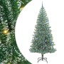 Árbol de Navidad Artificial Nevado con Luz LED Verde y 240 cm en Decoración Festiva y Estacional | Comprar online en Foru.es