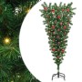 Árbol de Navidad Artificial Pre-iluminado al Revés con Juego de Bolas en Decoración Festiva y Estacional | Comprar online en For