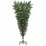Árbol de Navidad artificial preiluminado invertido con juego de bolas en Decoración Festiva y Estacional | Comprar online en For